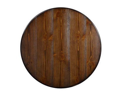 Blaze - Counter Height Set - Weathered Oak & Bronze