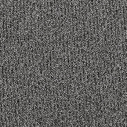 Eudora - Boucle Upholstered Dining Arm Chair - Gray