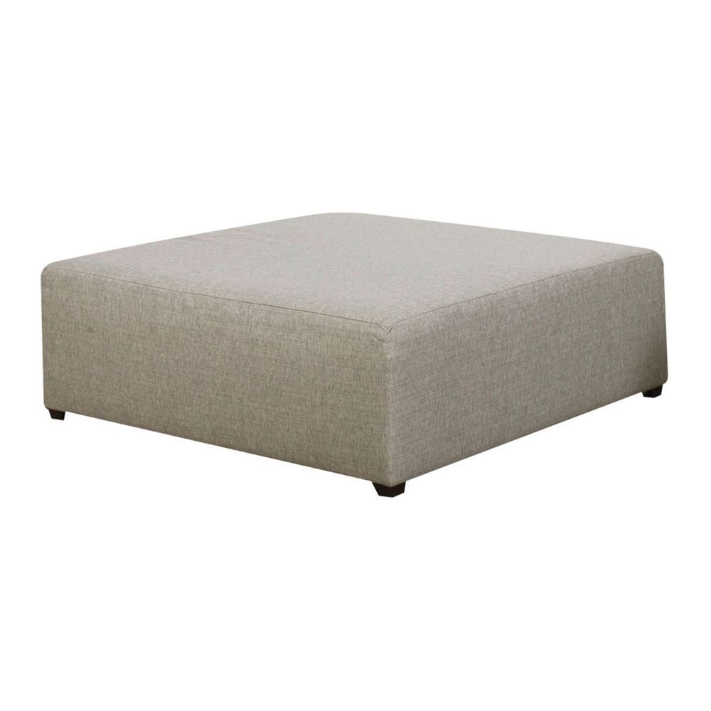 Petillia - Ottoman - Sandstone Fabric