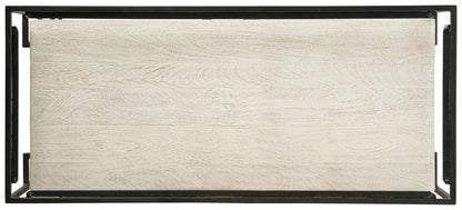 Crewridge - Black / Cream - Accent Cabinet