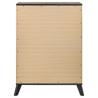 Kaywood - 4-Drawer Bedroom Chest Of Drawers - Natural Pine
