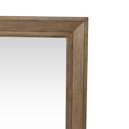 Grandpas Cabin - Mirror - Light Brown