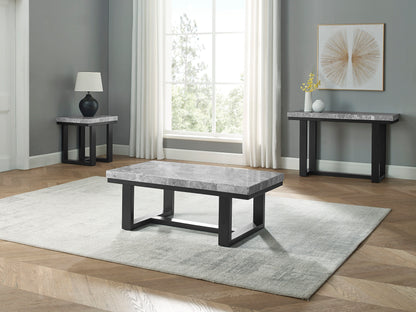 Lucca - Marble Top Coffee Table - Gray
