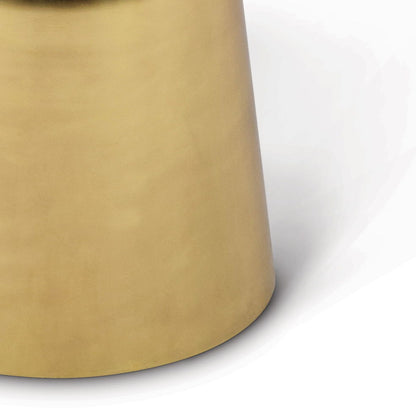 Jovana - Round End Table - Black