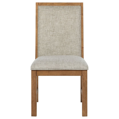 Bruner - Upholstered Dining Side Chair (Set of 2) - Brown