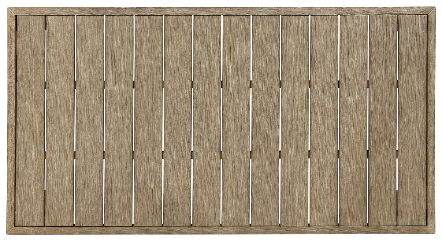 Silo Point - Brown - Rectangular Cocktail Table
