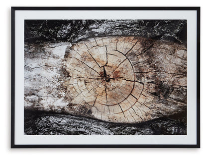 Freyburn - Brown / Black / White - Wall Art