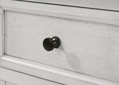 Aventine - 5-Drawer Sideboard Buffet Cabinet - Vintage White