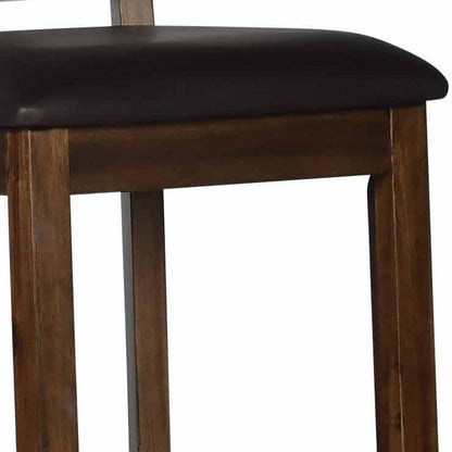 Saranac - Counter Chair (Set of 2) - Dark Brown