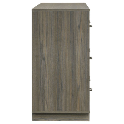 Fenwick - 9-Drawer Dresser - Gray Oak