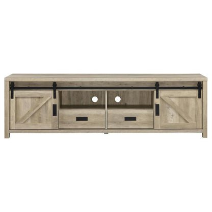 Madra - 2-Door Engineered Wood TV Stand