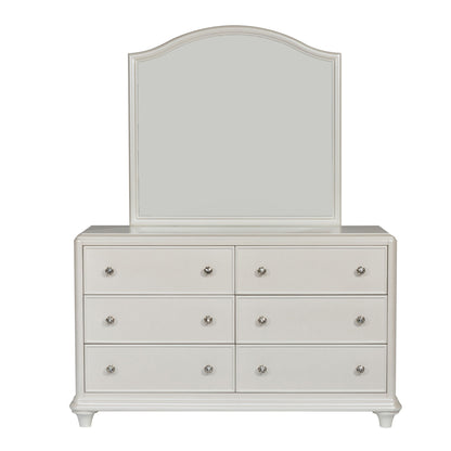Stardust - 6 Drawer Dresser - White