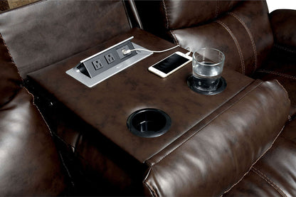 Listowel - Loveseat - Brown
