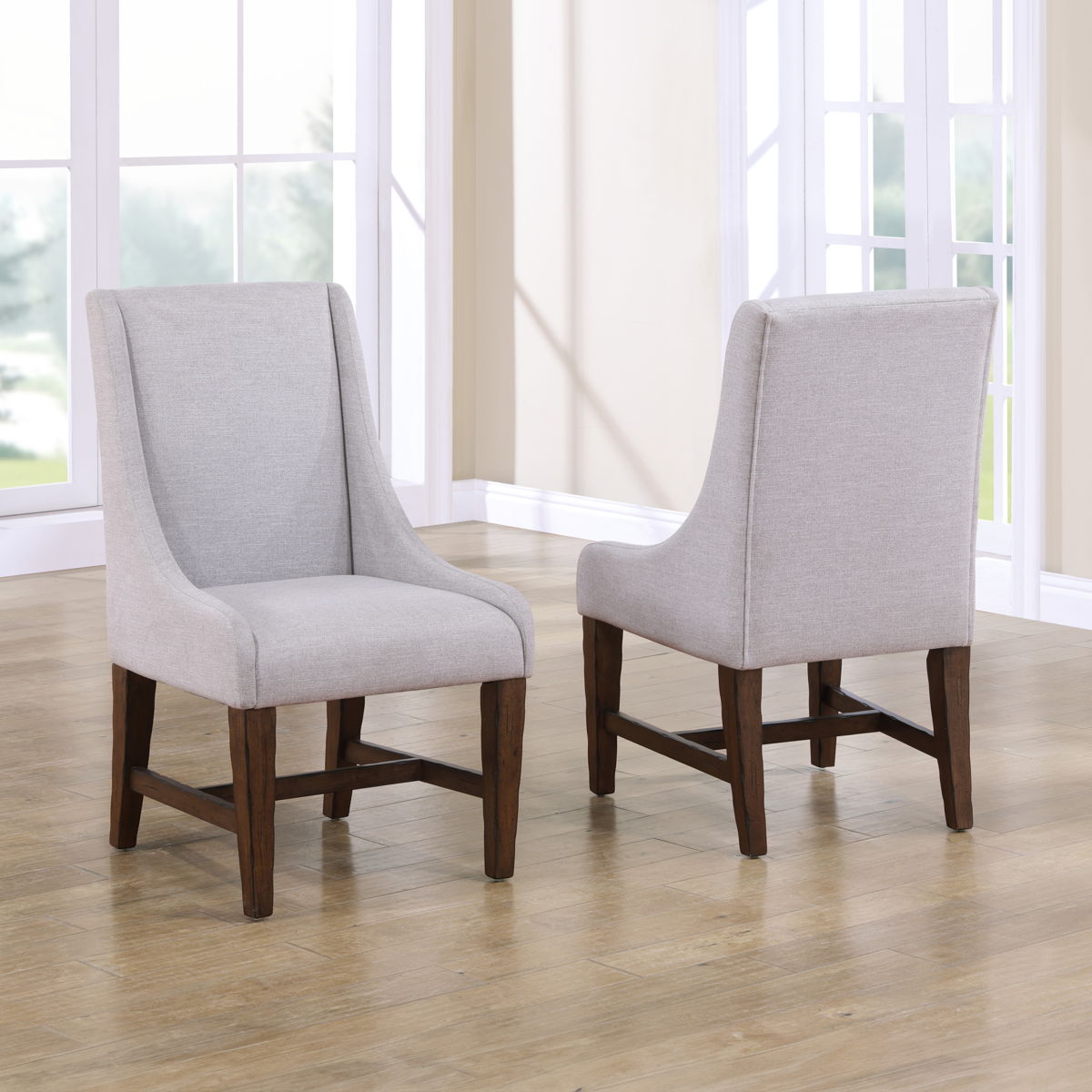 Auburn - Arm Chair (Set of 2) - White
