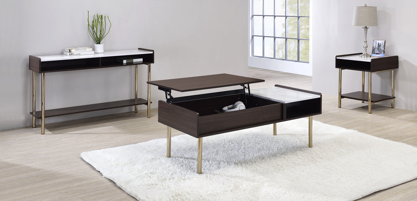 Carrie - Sofa Table - Brown