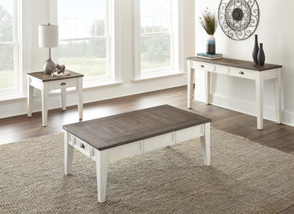 Cayla - Cocktail Table - Dark Oak