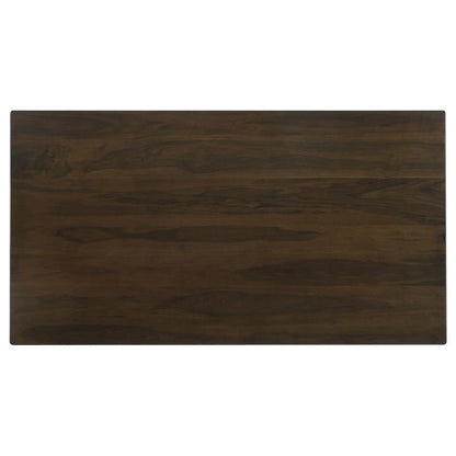 Wes - Rectangular Wood Dining Table - Dark Walnut