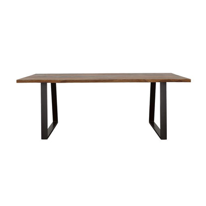 Ditman - Live Edge Dining Table - Gray Sheesham