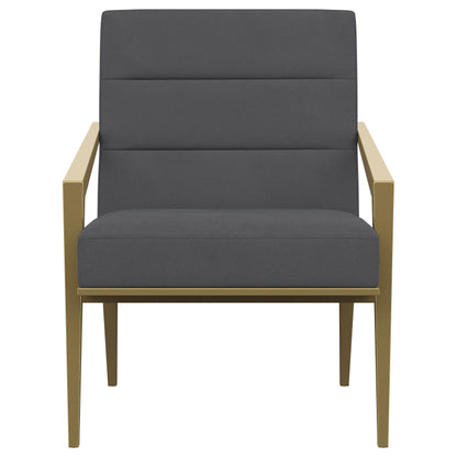 Kirra - Upholstered Metal Arm Accent Chair