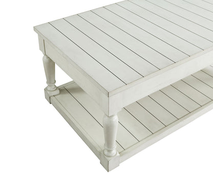 Hemingway - Lift Top Coffee Table - White