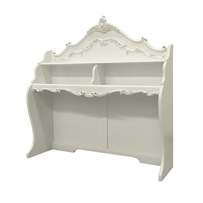 Pearl - Computer Desk Hutch - Pearl White