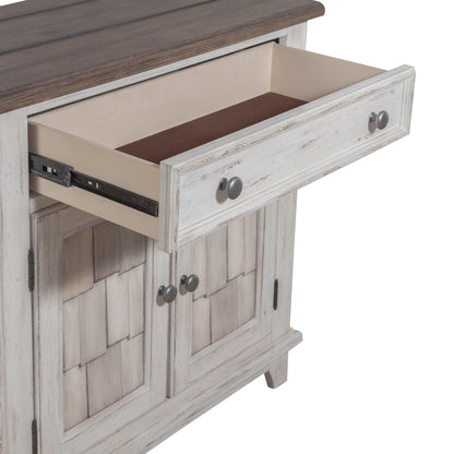 River Place - Accent Cabinet - White