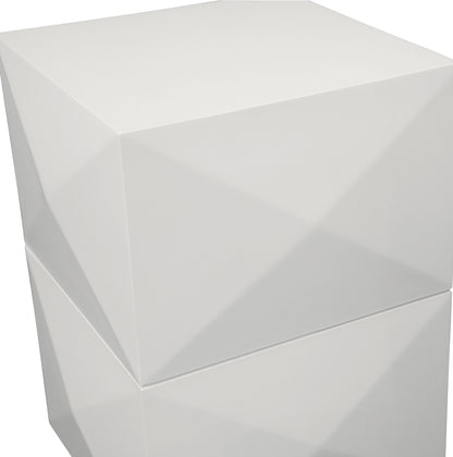Malibu - Side Table - White